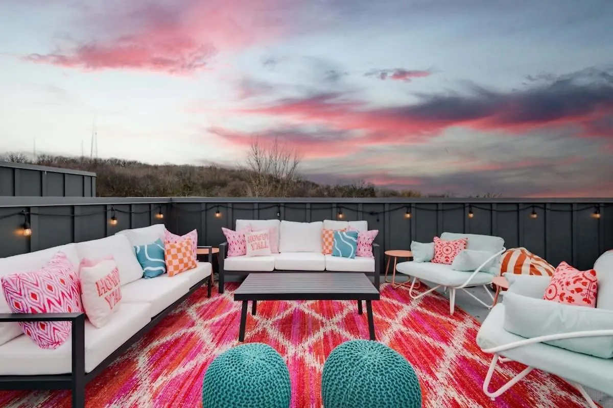 Hébergement de vacances Butterfly Bnb~Modern Luxury~Giant Rooftop~9Min Dt Nashville